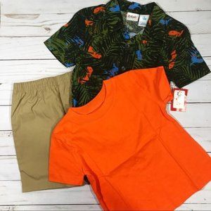 Kidgets Jungle Print Boys 3pc Set Size 18 Months